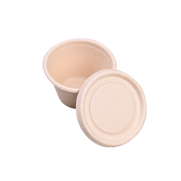 Sugarcane cup with lid from mmcis china